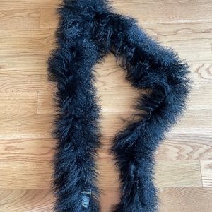SOLD Mongolian Lamb Scarf - Adrienne